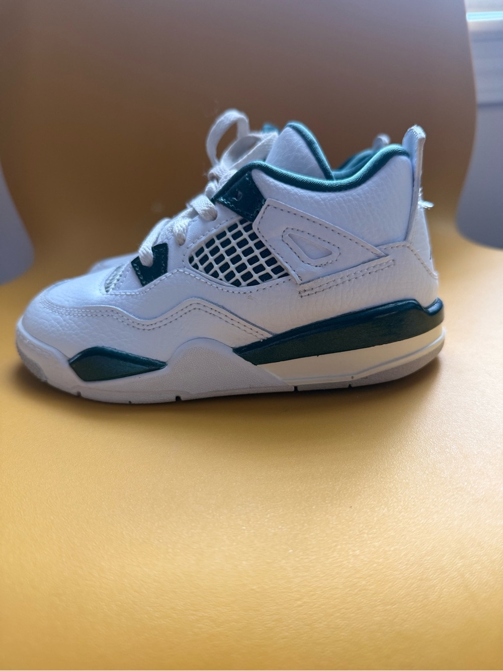 Kids Jordan 4 Retro "Oxidized Green